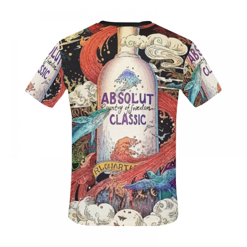 Men's Digital Art Absolut Classic Short T-shirt South Africa