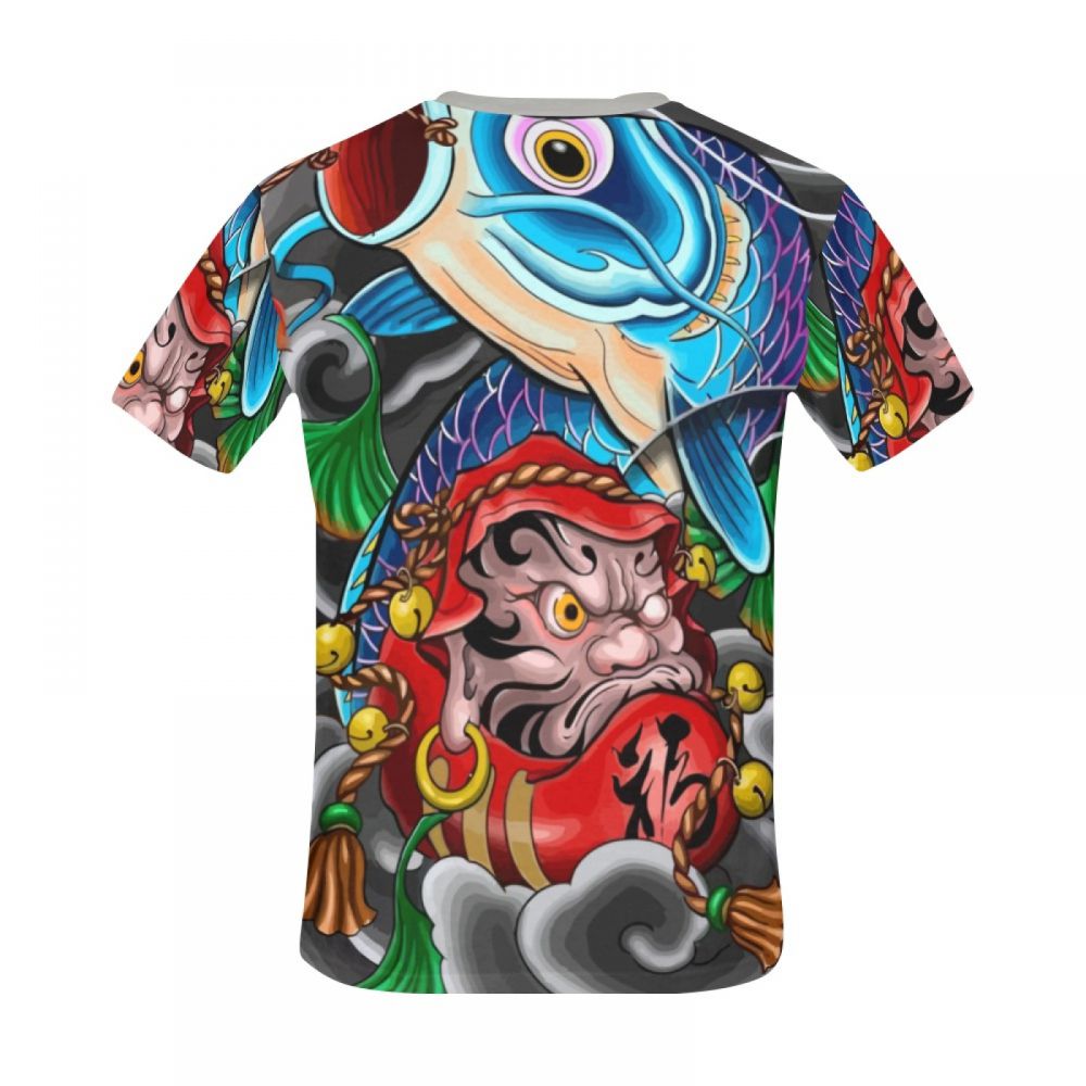 Men's Art Japanese Mythology Short T-shirt South Africa