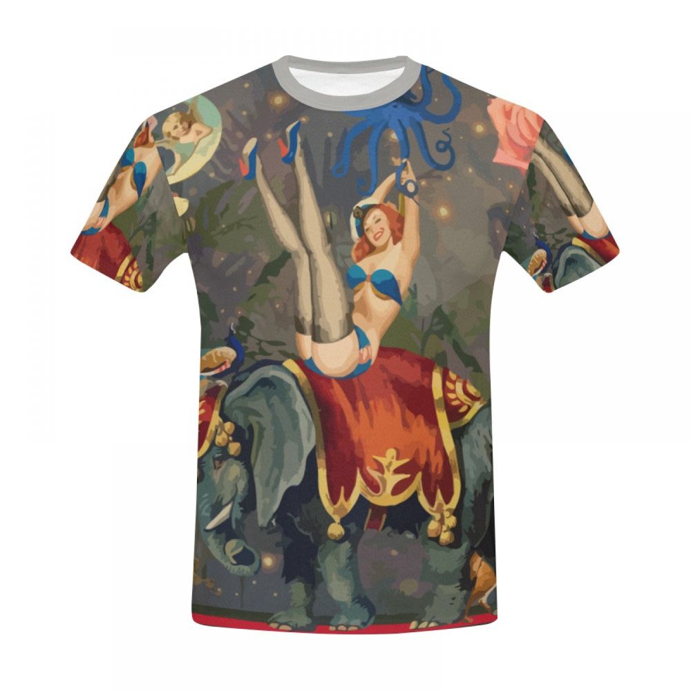 Men's Digital Art Joy World Short T-shirt South Africa