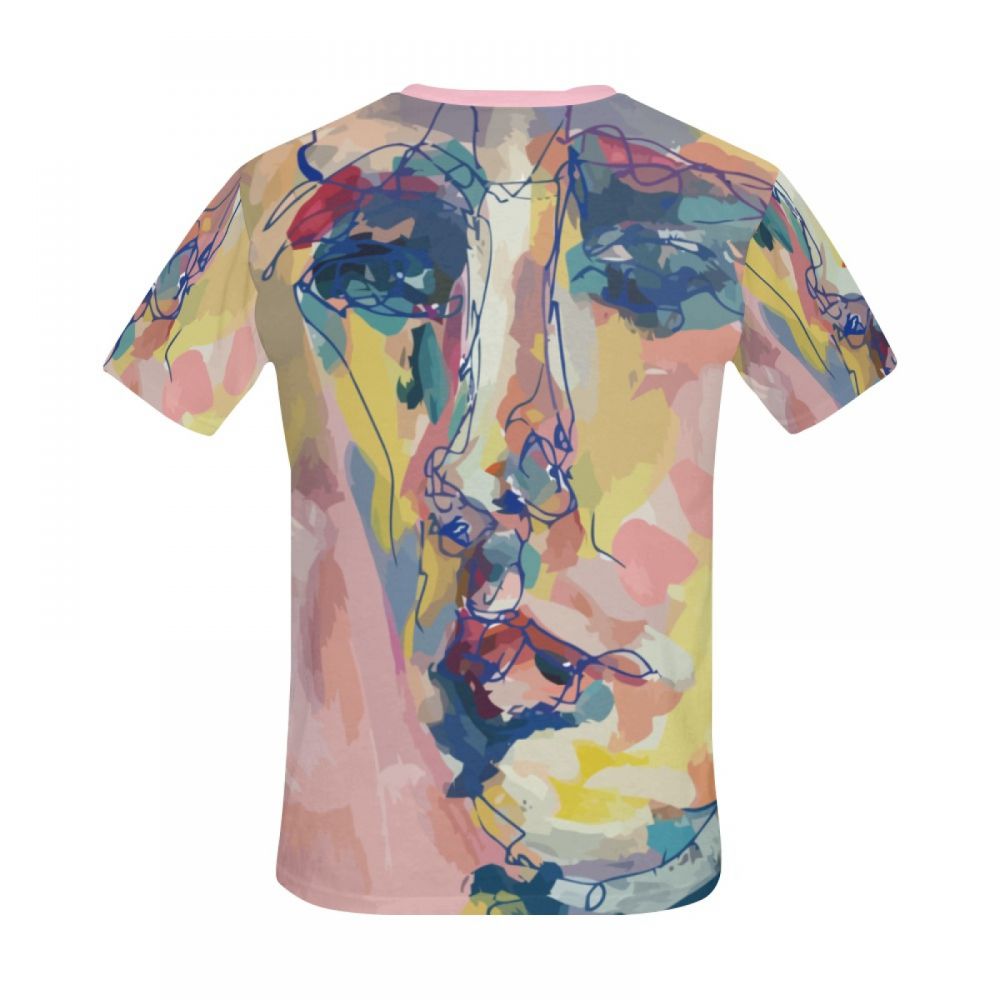 Men's Digital Art Pink Lady Short T-shirt South Africa