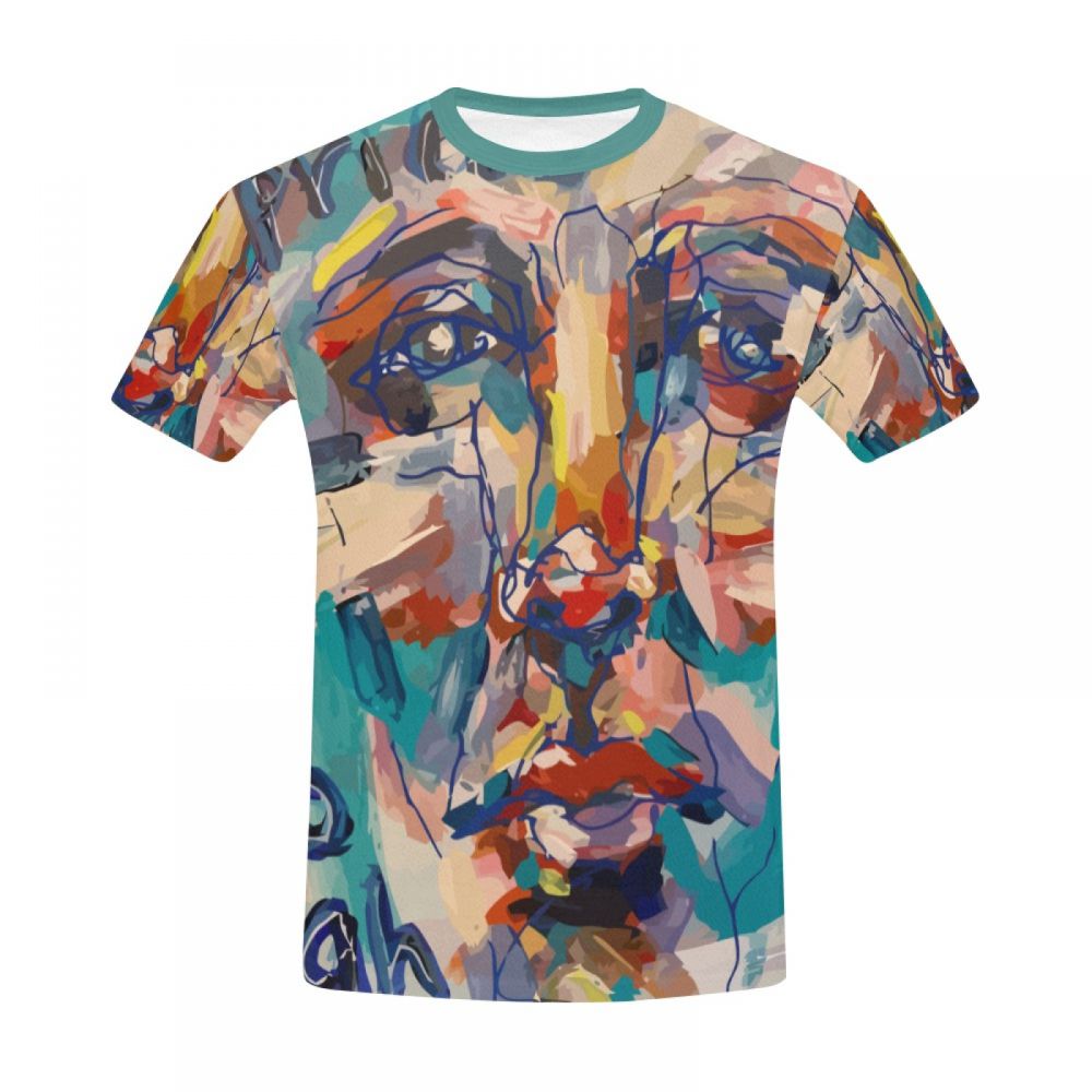 Men's Abstract Art Ink Men Short T-shirt South Africa