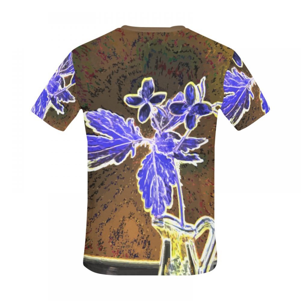 Men's Art Digital Ghost Vase Short T-shirt South Africa