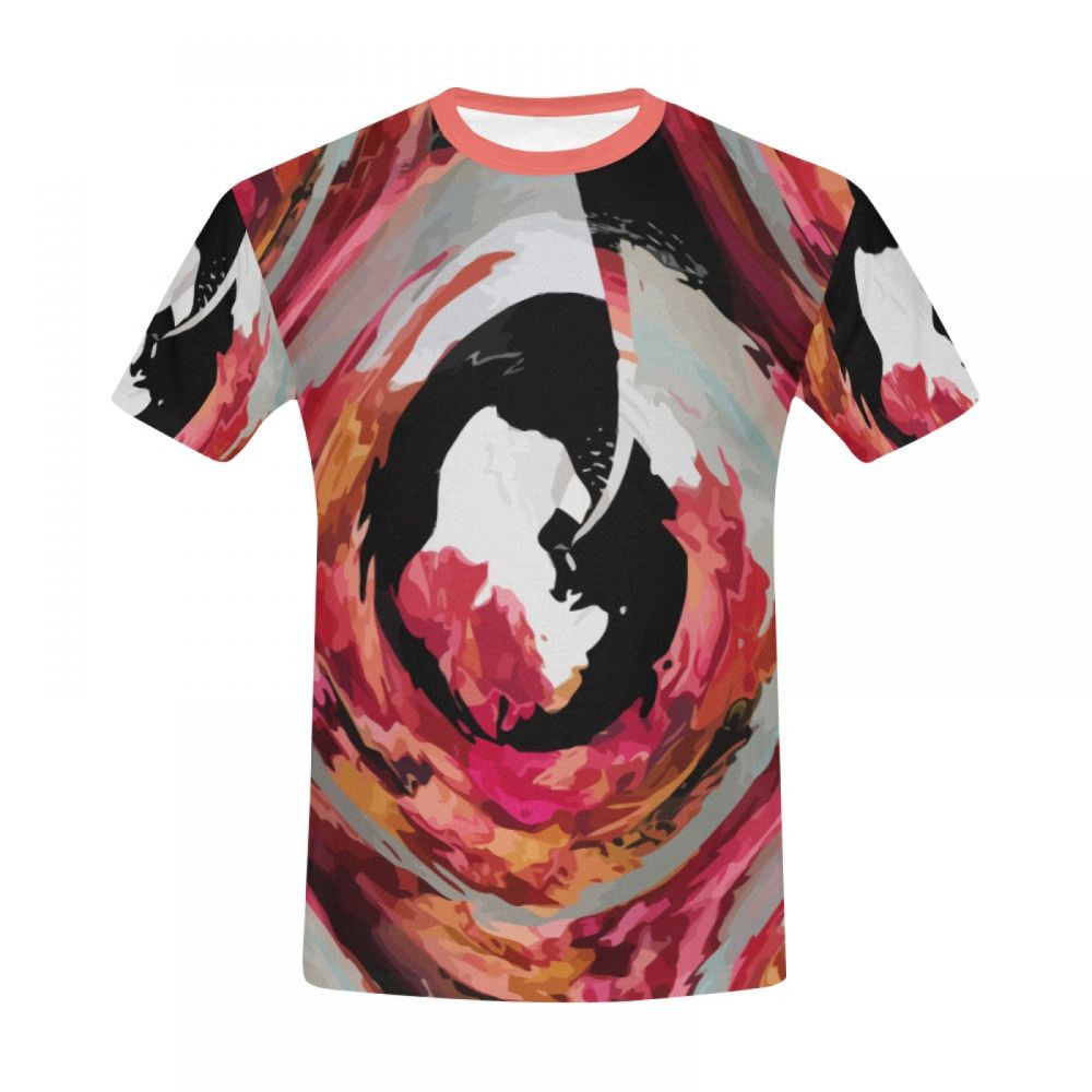 Men's Art Digital Love Whirlpool Short T-shirt South Africa