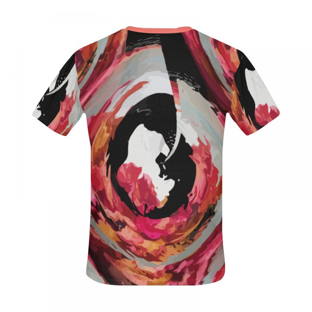 Men's Art Digital Love Whirlpool Short T-shirt South Africa