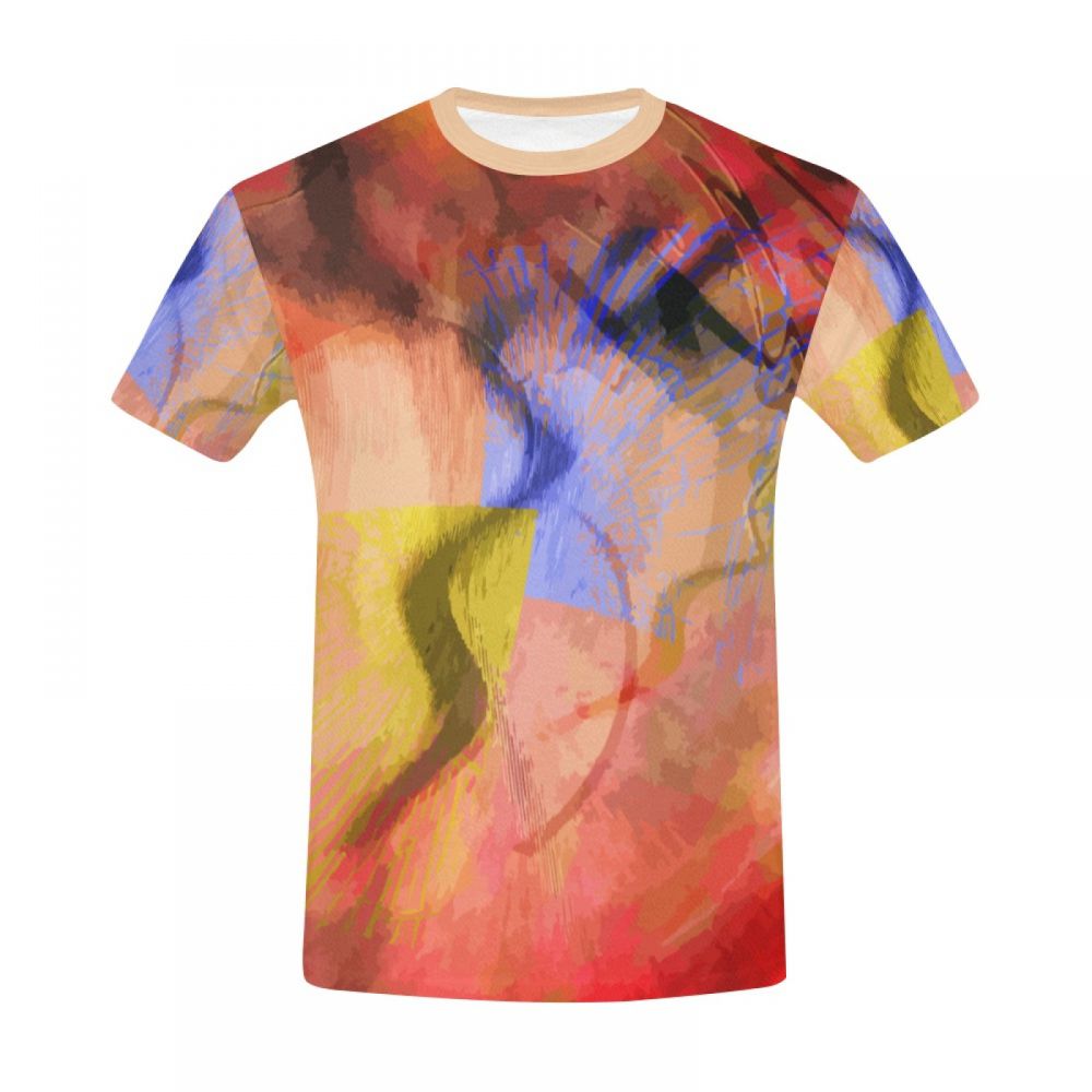 Men's Art Snake Island Tightrope Walk Short T-shirt South Africa