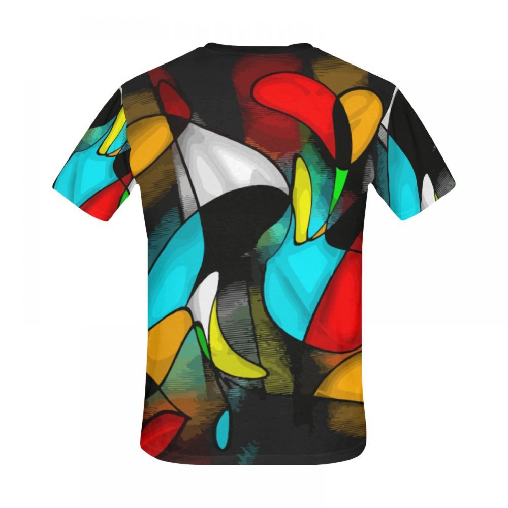 Men's Abstract Art Crazy Love Short T-shirt South Africa