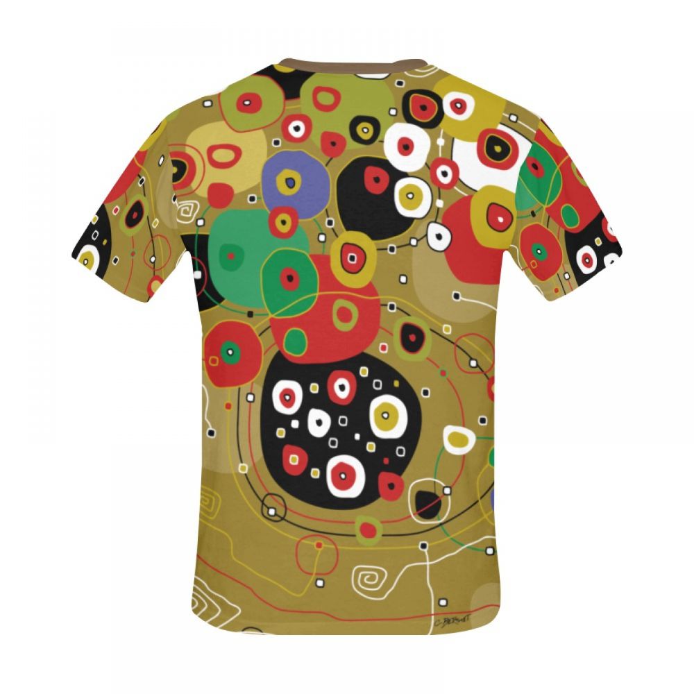 Men's Unknown Abstract Art Short T-shirt South Africa