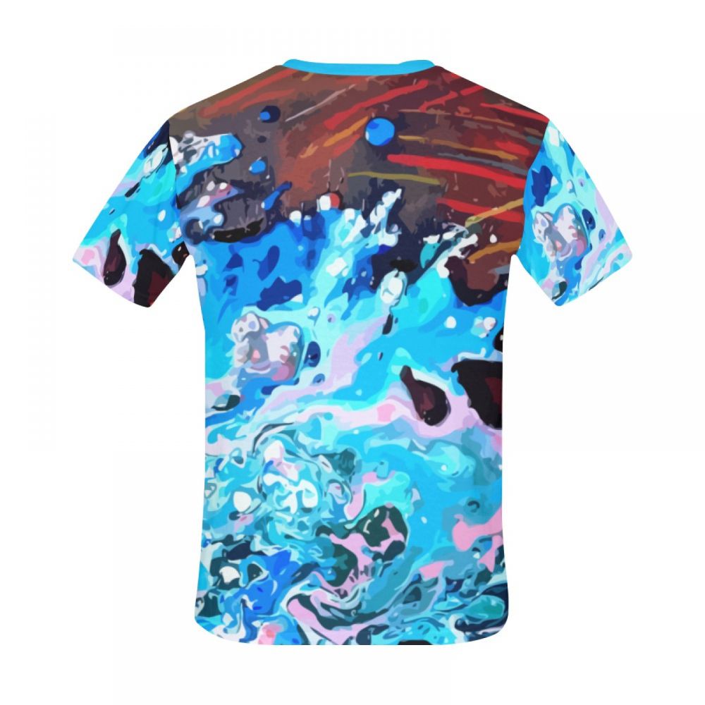 Men's Art Flowers In The Storm Short T-shirt South Africa