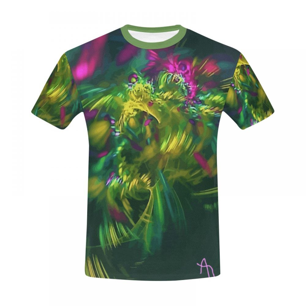 Men's Abstract Art Bloom Short T-shirt South Africa