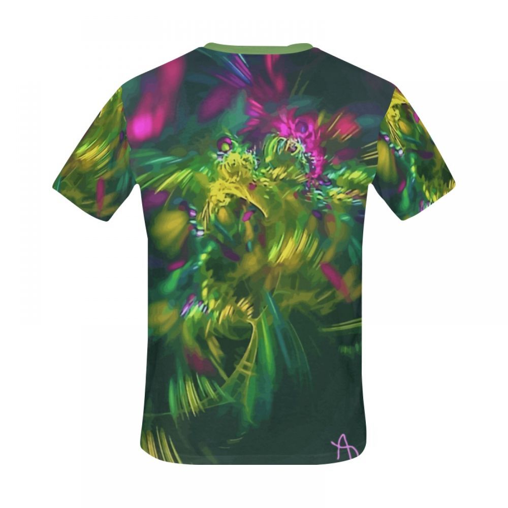 Men's Abstract Art Bloom Short T-shirt South Africa