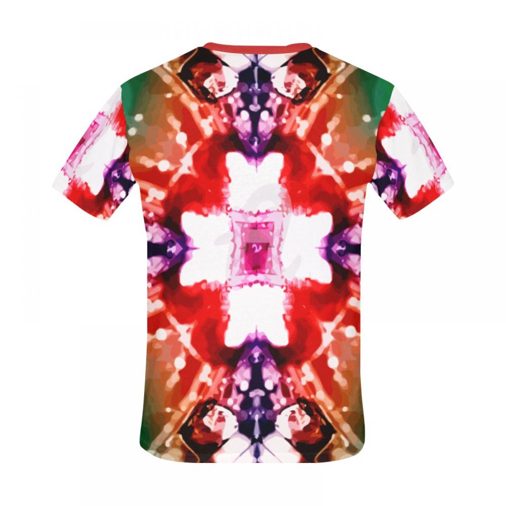 Men's Art Water Drop Kaleidoscope Short T-shirt South Africa