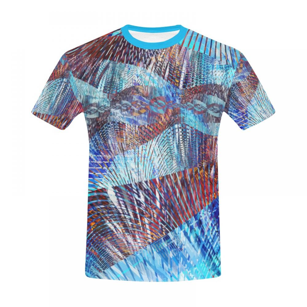 Men's Abstract Art D Major Short T-shirt South Africa