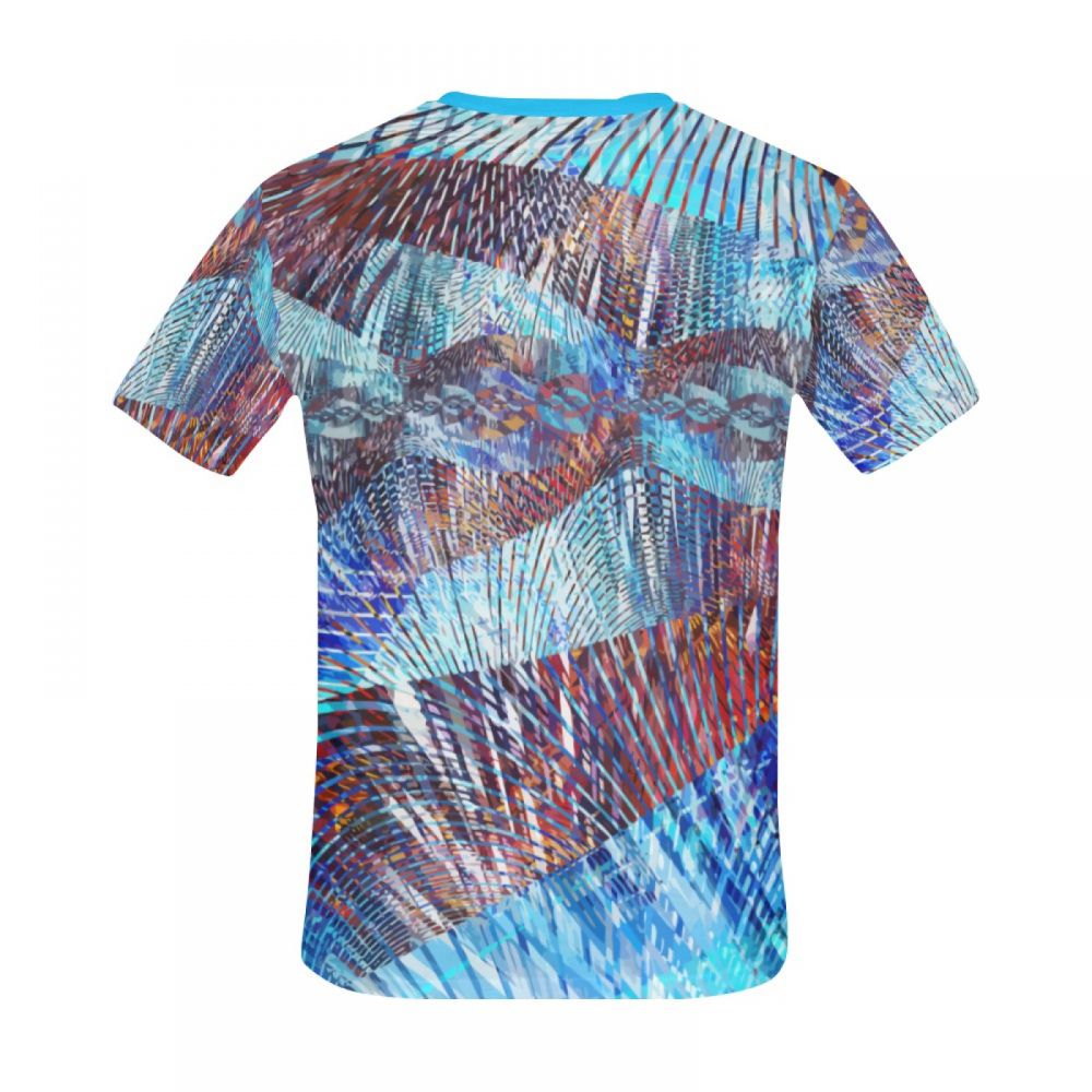 Men's Abstract Art D Major Short T-shirt South Africa