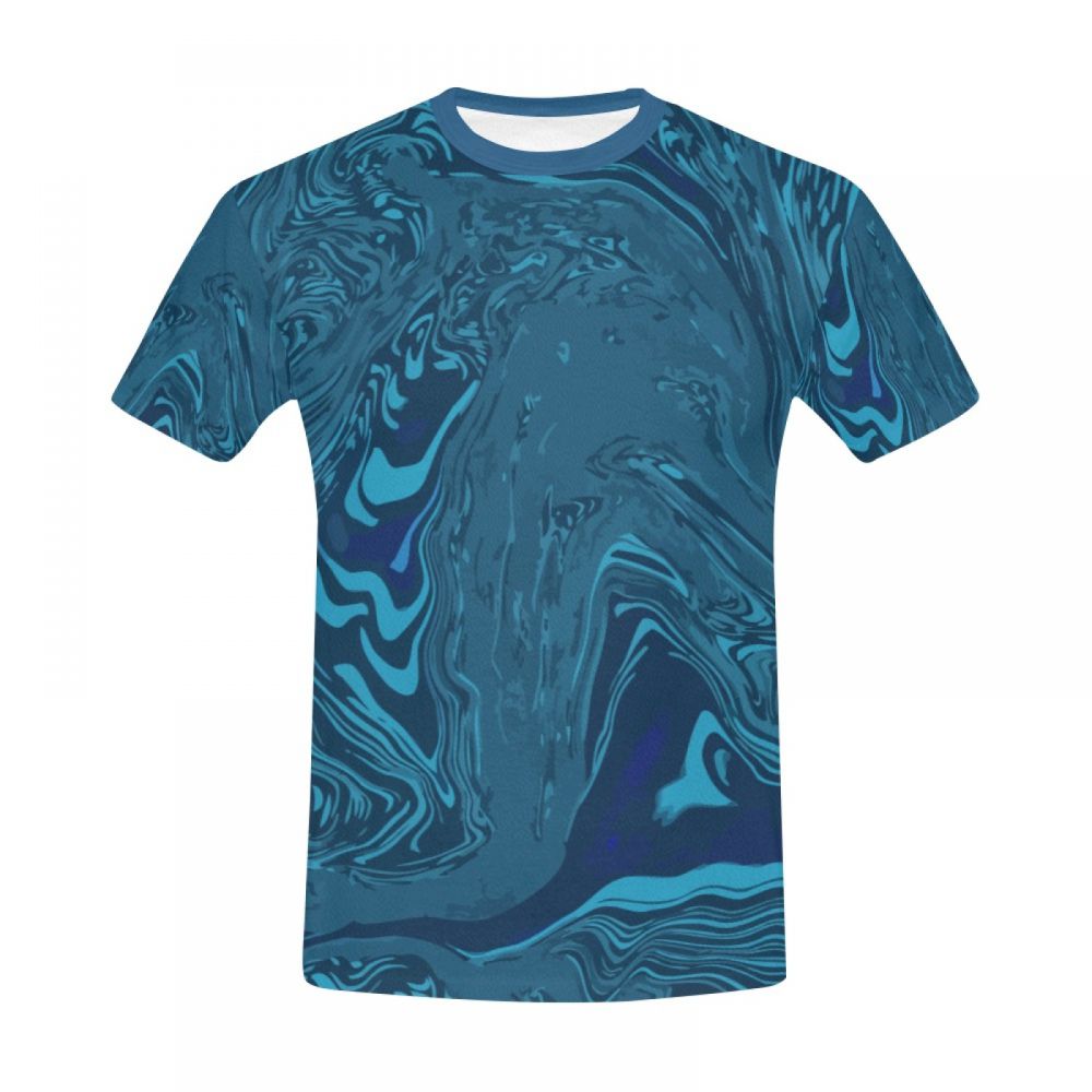 Men's Abstract Art Flow Short T-shirt South Africa