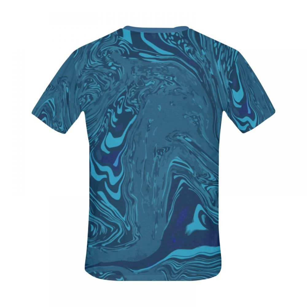 Men's Abstract Art Flow Short T-shirt South Africa