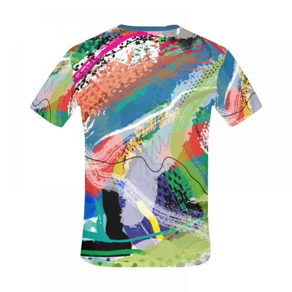 Men's Abstract Art Spring Is Coming Short T-shirt South Africa