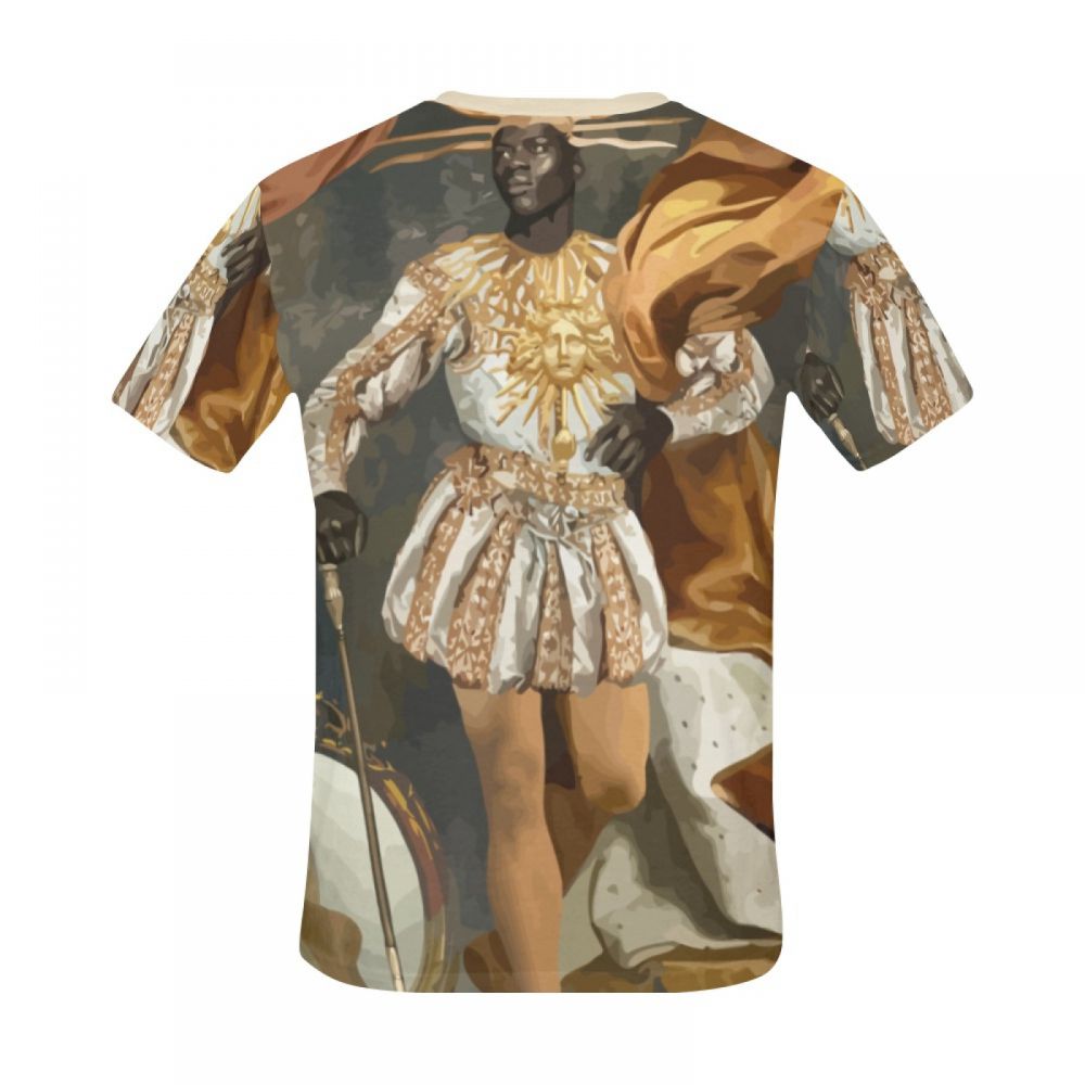 Men's Conceptual Art Dancing King Short T-shirt South Africa