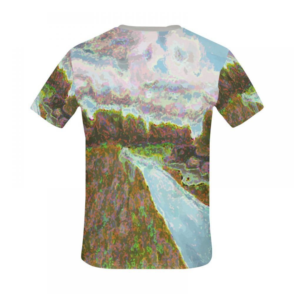 Men's Street Art Village River Short T-shirt South Africa