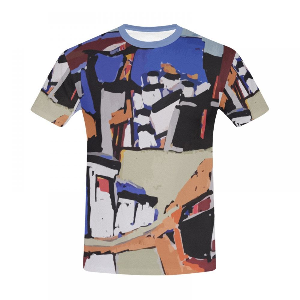 Men's Figurative Art Many People Short T-shirt South Africa