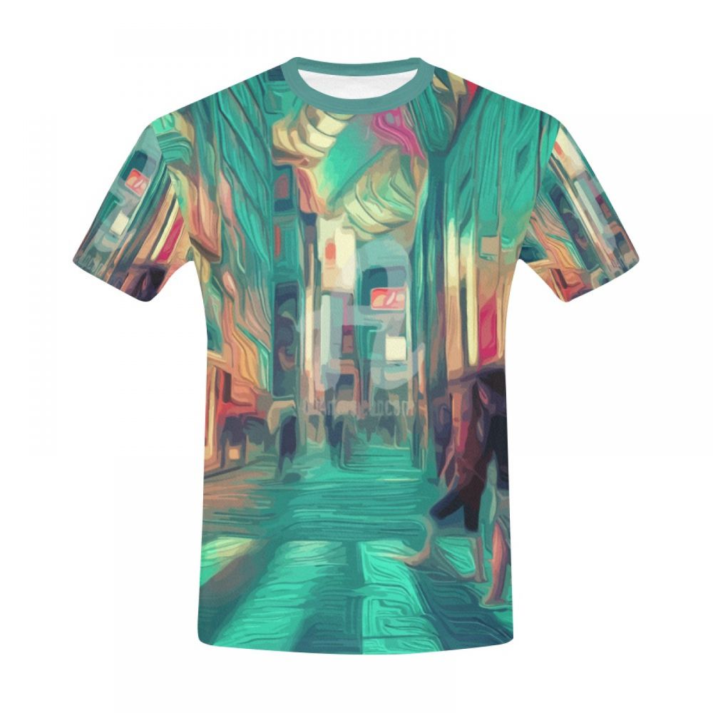 Men's Oriental Art District Central Tokyo Short T-shirt South Africa