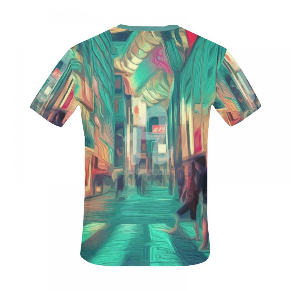 Men's Oriental Art District Central Tokyo Short T-shirt South Africa