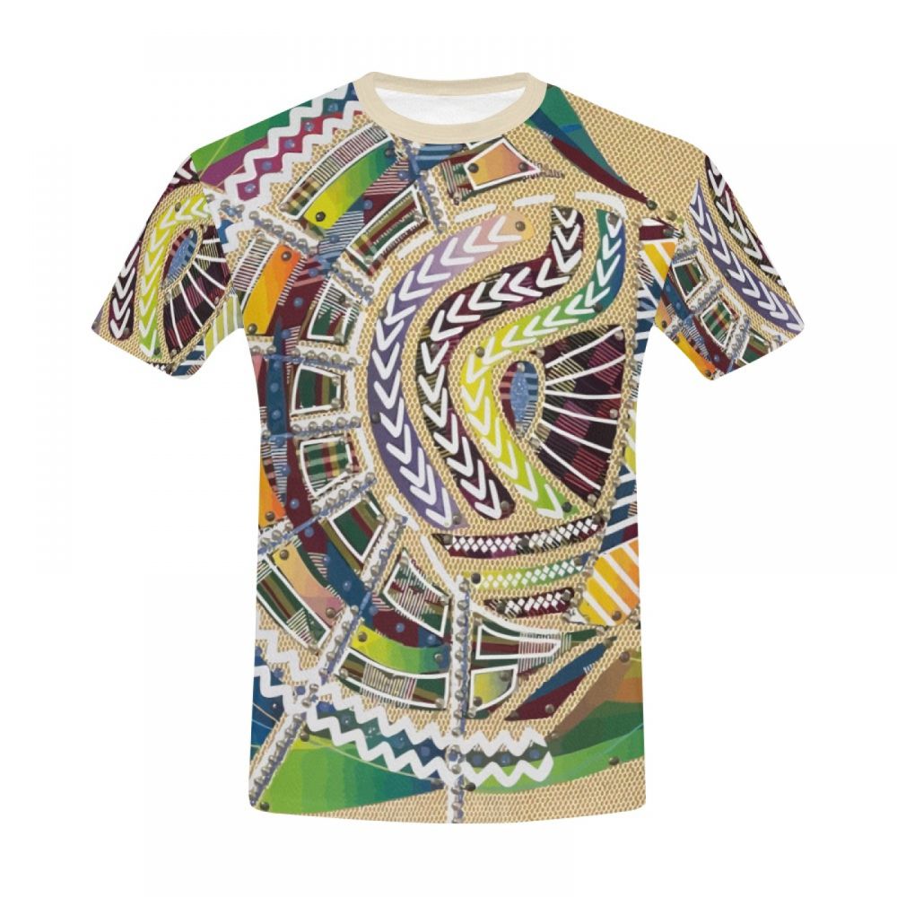 Men's Figurative Art World Culture Short T-shirt South Africa