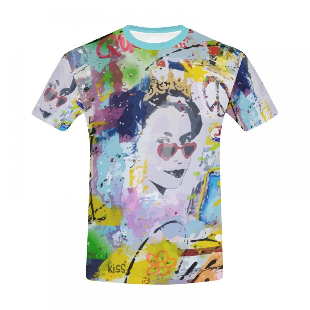 Men's Artistic Woman Queen Eli Iii Short T-shirt South Africa