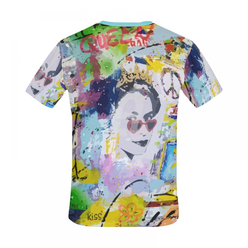 Men's Artistic Woman Queen Eli Iii Short T-shirt South Africa