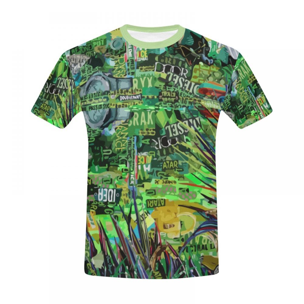 Men's Landscape Art Enchaanted Pond Short T-shirt South Africa