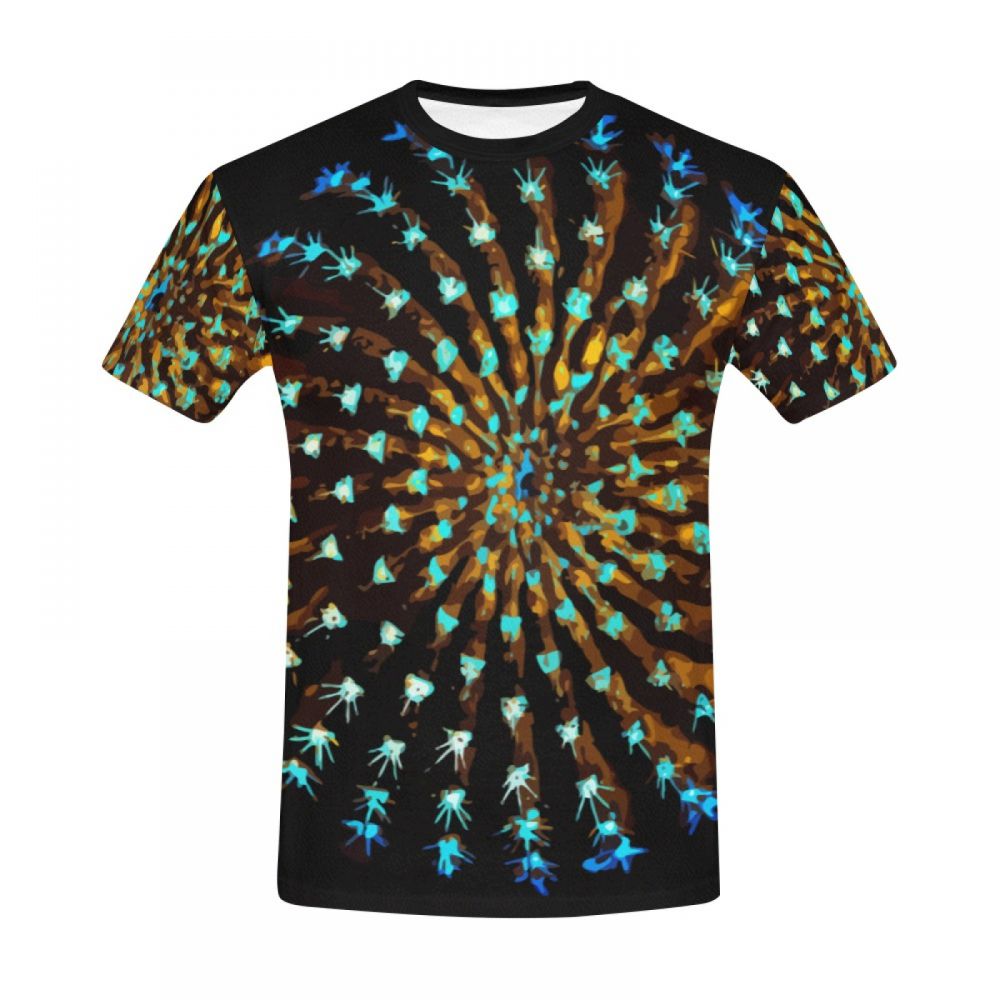 Men's Abstract Art Hikaru Mecac Short T-shirt South Africa