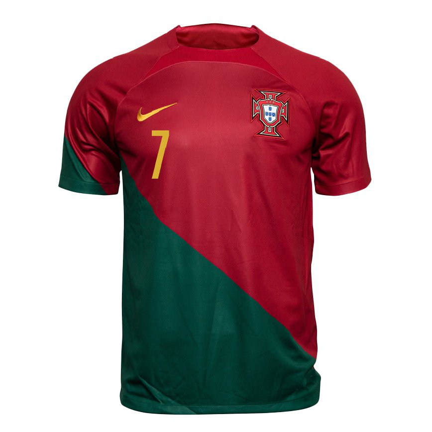 2022 Portugal Jersey Niños 3-15 Años-Camiseta De Fútbol Para cr7 cristiano  ronald kids Camisetas