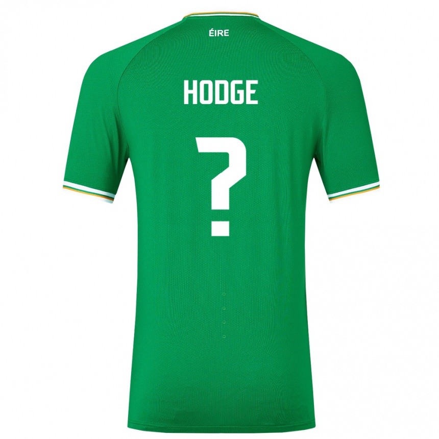 Kids Football Ireland Joe Hodge #0 Green Home Jersey 24-26 T-Shirt Za