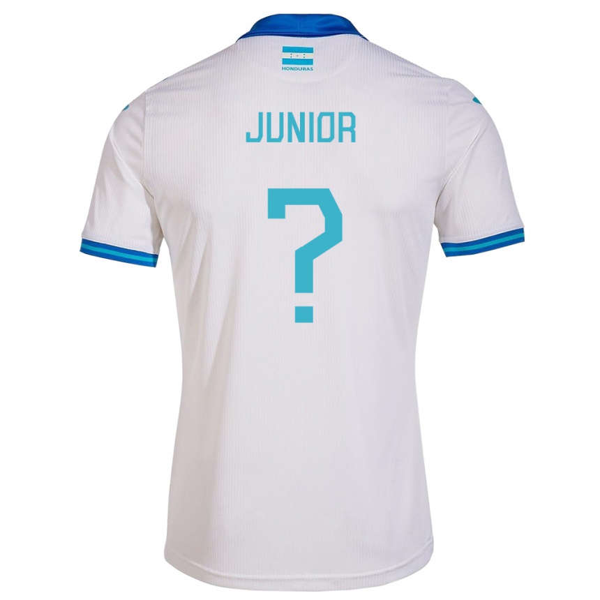 Kids Football Honduras Junior Mejía #0 White Home Jersey 24-26 T-Shirt Za