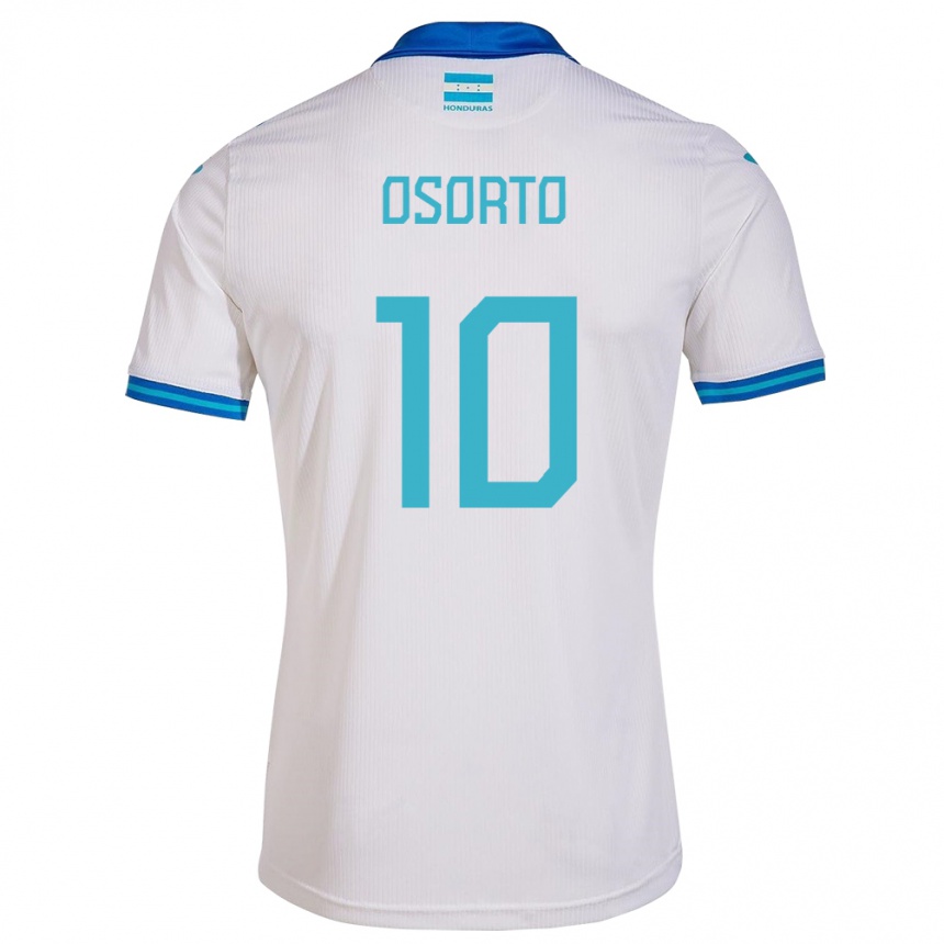 Kids Football Honduras Roberto Osorto #10 White Home Jersey 24-26 T-Shirt Za