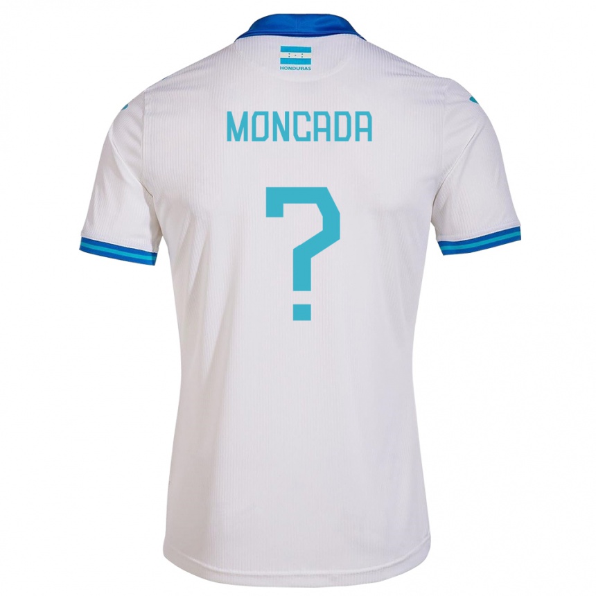 Kids Football Honduras Linda Moncada #0 White Home Jersey 24-26 T-Shirt Za