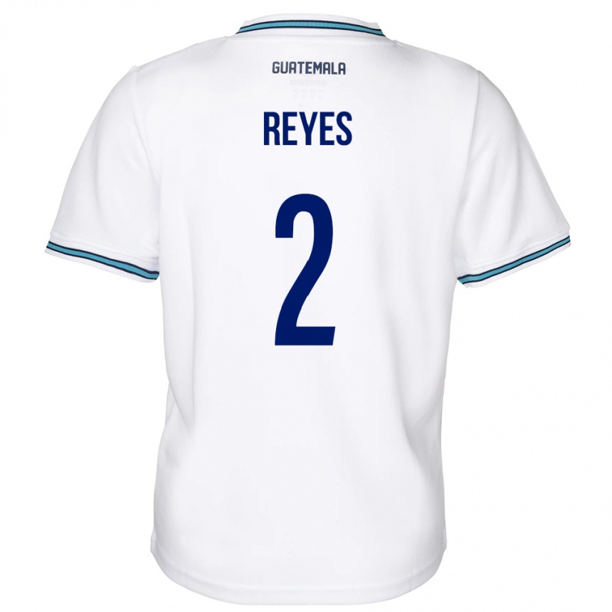 Kids Football Guatemala Samantha Reyes #2 White Home Jersey 24-26 T-Shirt Za