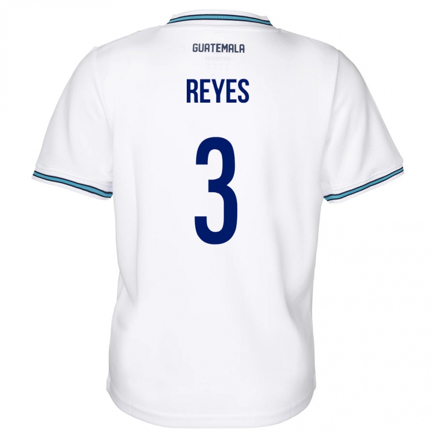 Kids Football Guatemala Martha Reyes #3 White Home Jersey 24-26 T-Shirt Za