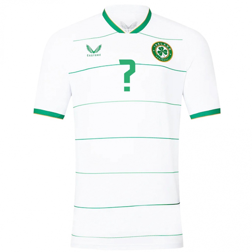 Kids Football Ireland Johnny Kenny #0 White Away Jersey 24-26 T-Shirt Za