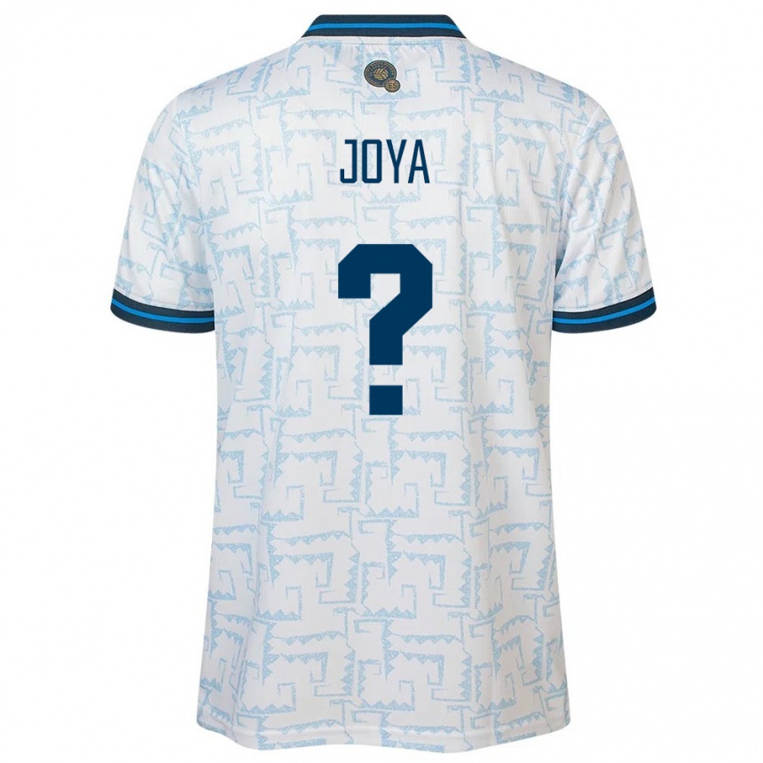 Kids Football El Salvador Marlon Joya #0 White Away Jersey 24-26 T-Shirt Za