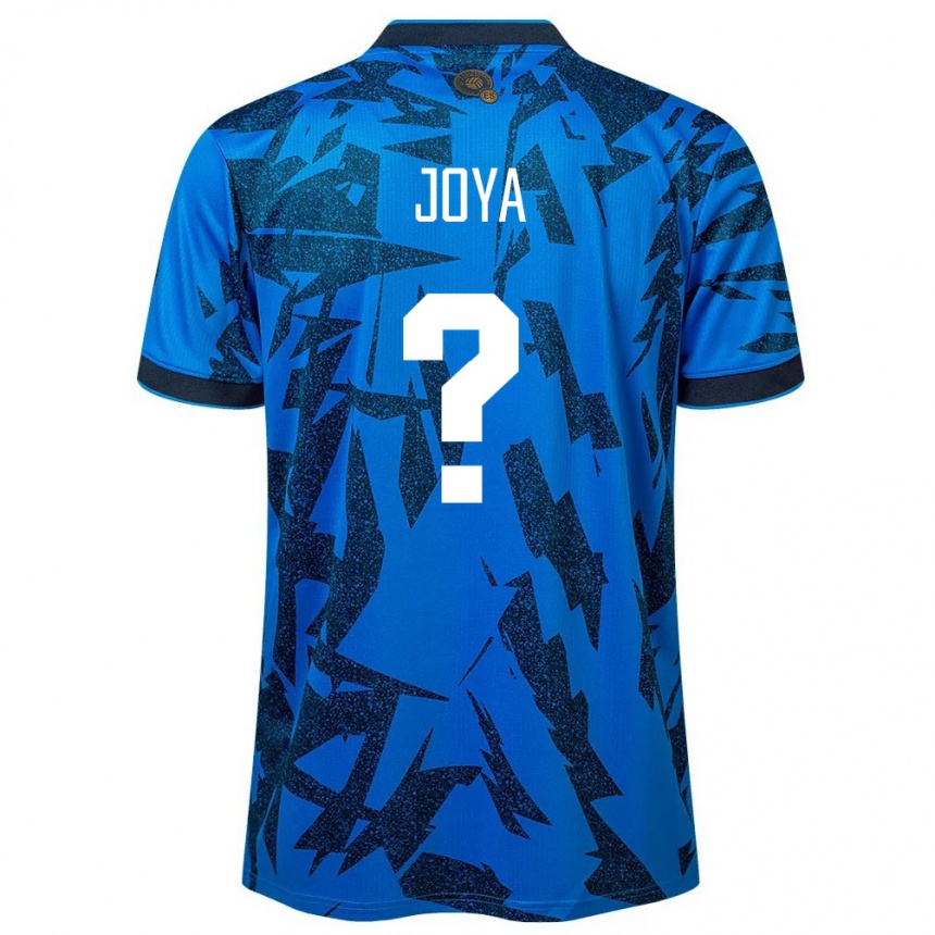 Men Football El Salvador Marlon Joya #0 Blue Home Jersey 24-26 T-Shirt Za