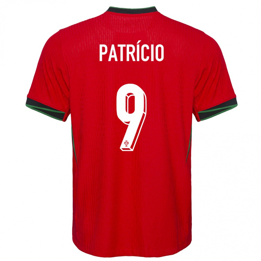 Kids Football Portugal Nuno Patricio #9 Red Home Jersey 24-26 T-Shirt Za