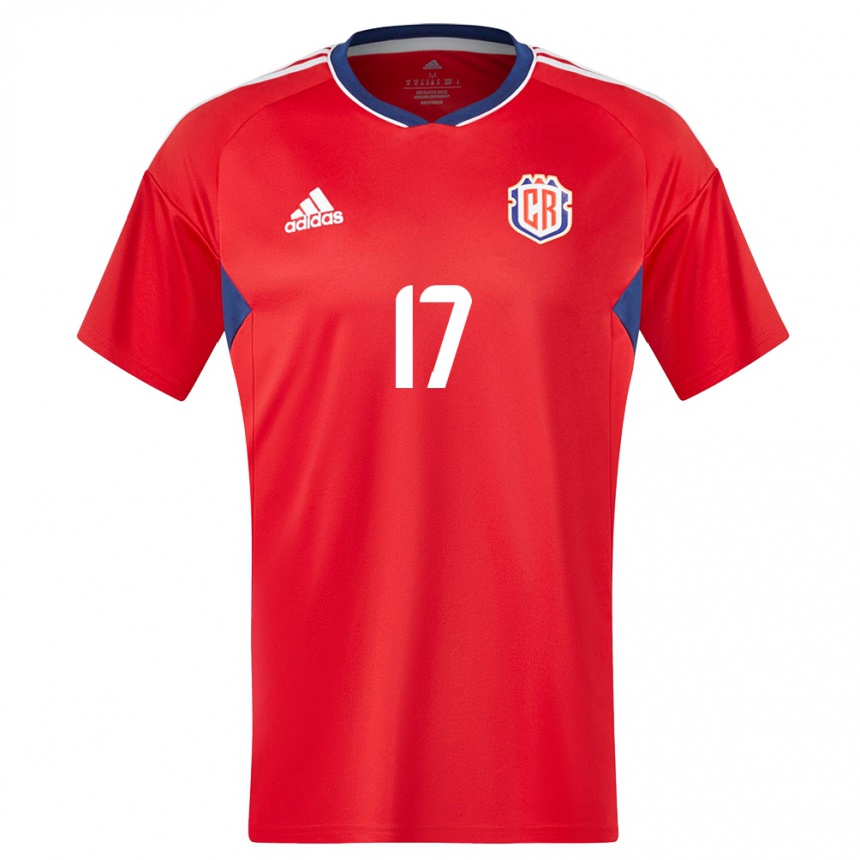 Kids Football Costa Rica Michelle Montero #17 Red Home Jersey 24-26 T-Shirt Za