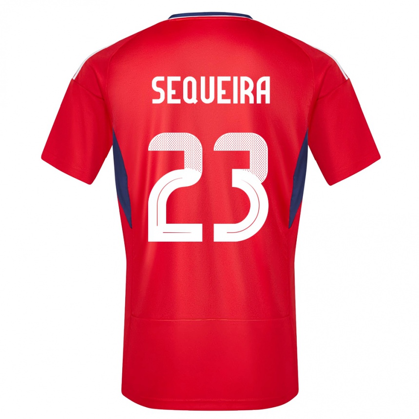 Kids Football Costa Rica Patrick Sequeira #23 Red Home Jersey 24-26 T-Shirt Za