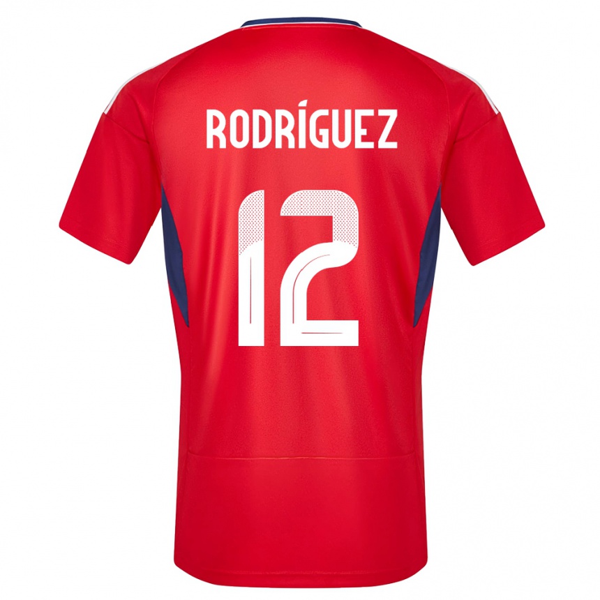 Kids Football Costa Rica Lixy Rodriguez #12 Red Home Jersey 24-26 T-Shirt Za