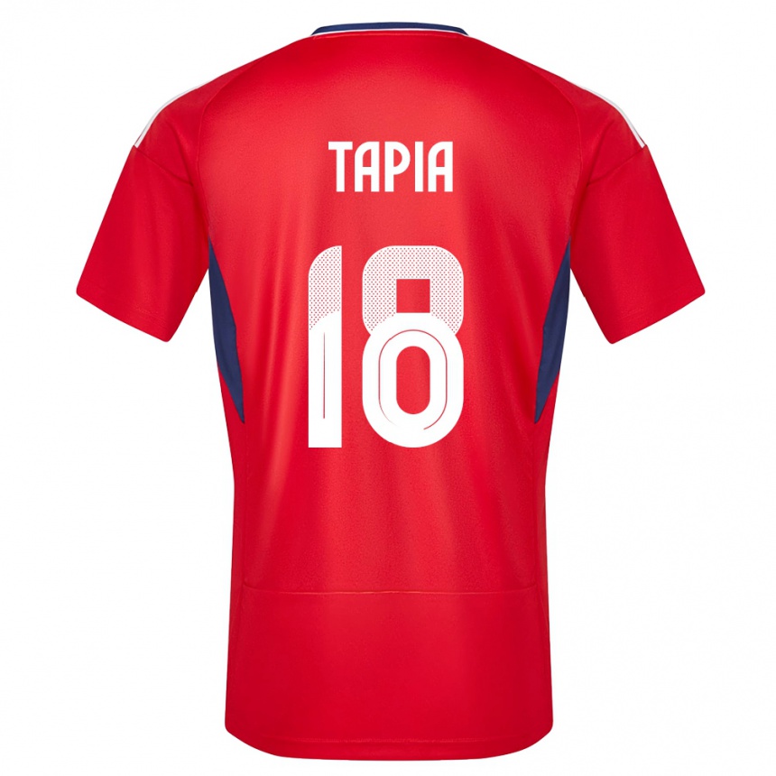 Kids Football Costa Rica Priscilla Tapia #18 Red Home Jersey 24-26 T-Shirt Za