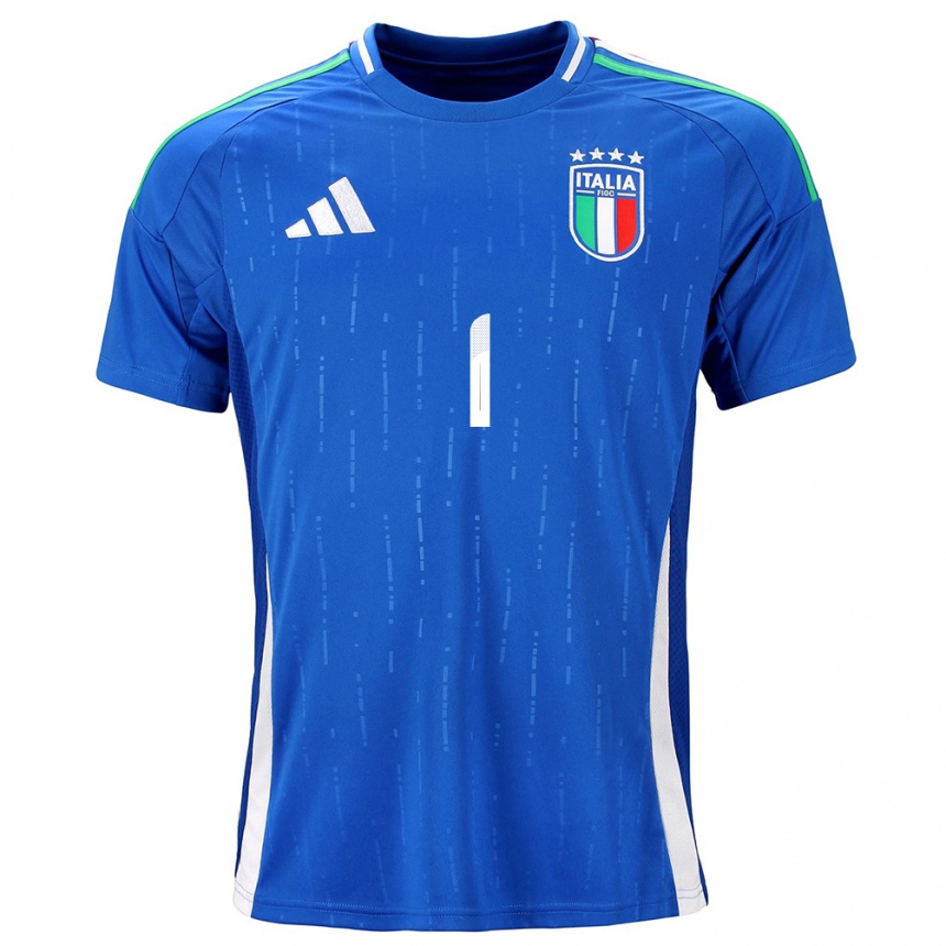 Kids Football Italy Federico Magro #1 Blue Home Jersey 24-26 T-Shirt Za