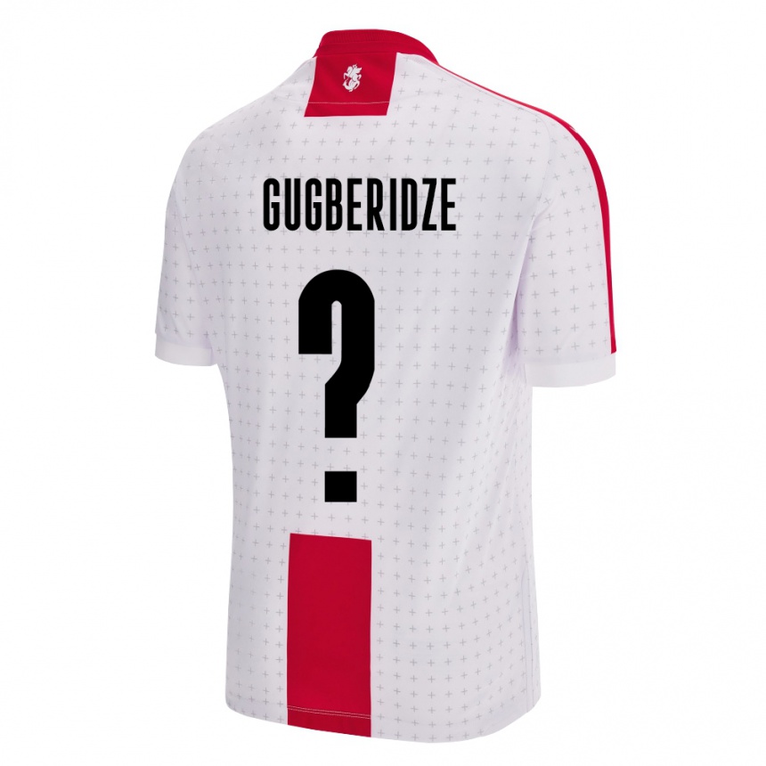 Kids Football Georgia Beka Gugberidze #0 White Home Jersey 24-26 T-Shirt Za