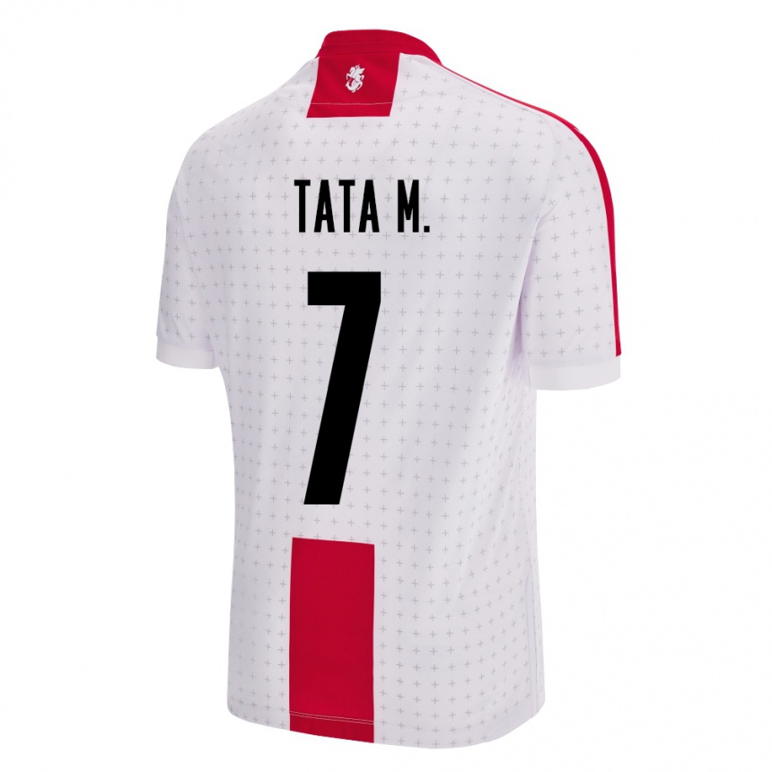 Kids Football Georgia Tata Matveeva #7 White Home Jersey 24-26 T-Shirt Za