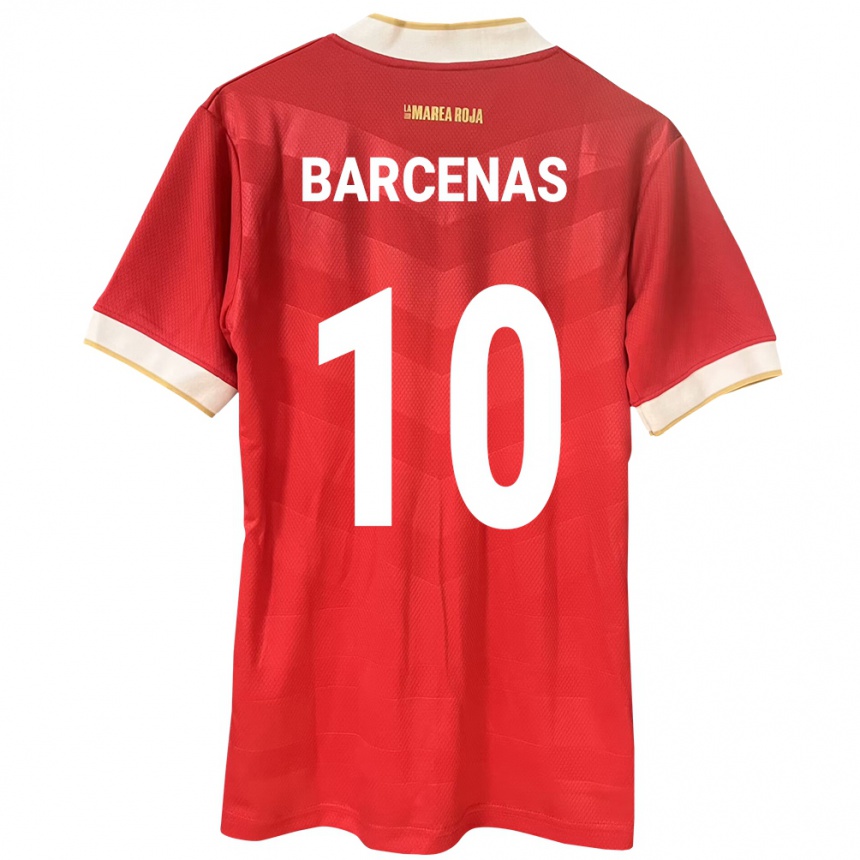 Kids Football Panama Yoel Bárcenas #10 Red Home Jersey 24-26 T-Shirt Za