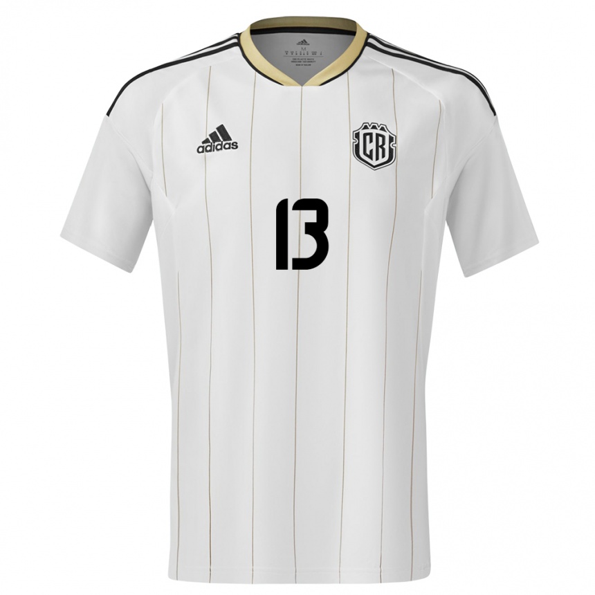 Kids Football Costa Rica Gerson Torres #13 White Away Jersey 24-26 T-Shirt Za